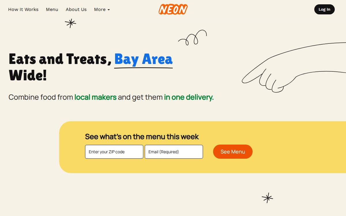 Bentocart website preview
