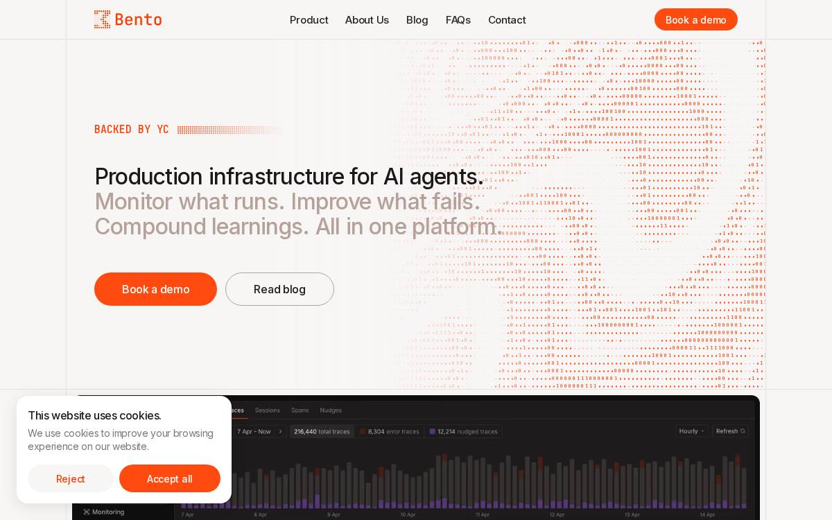 BentoLabs AI website preview