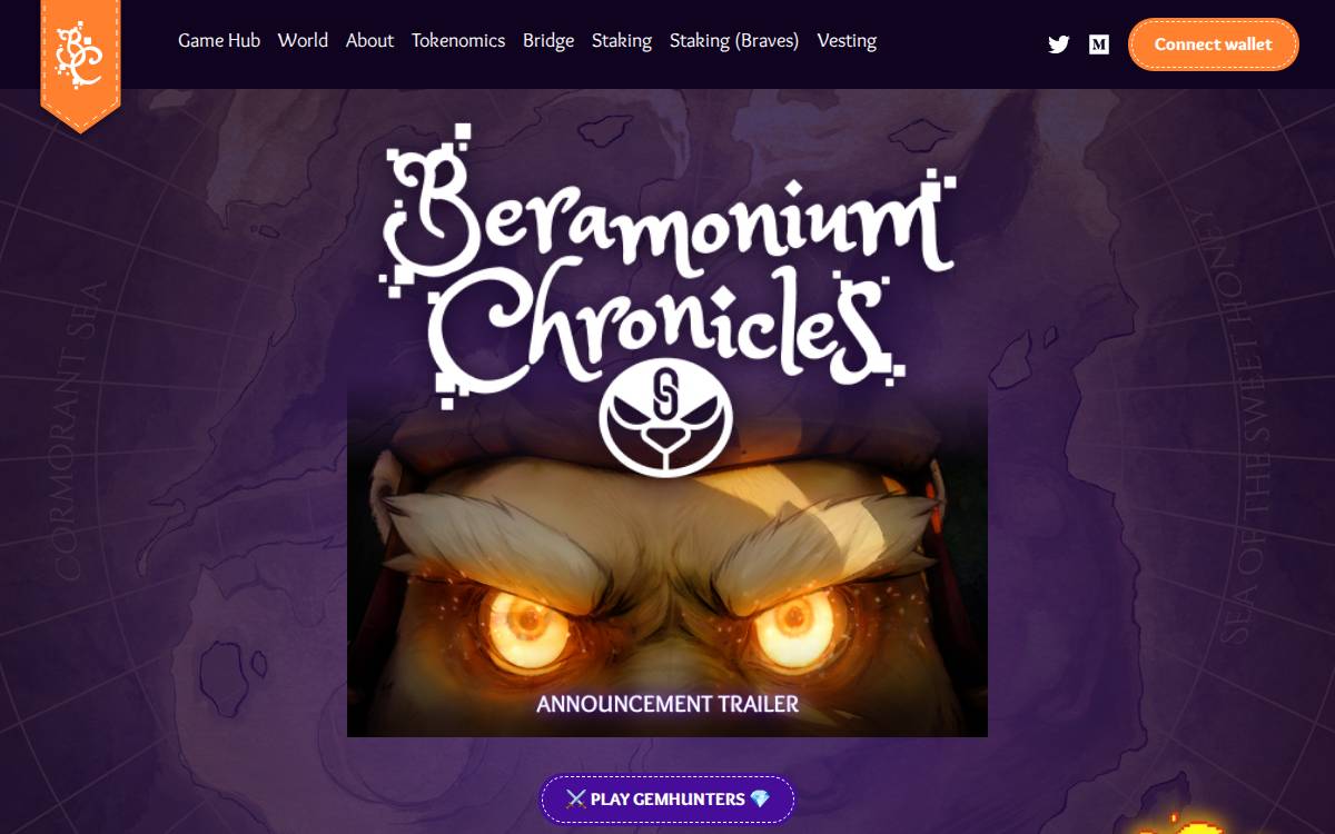 beramonium website preview