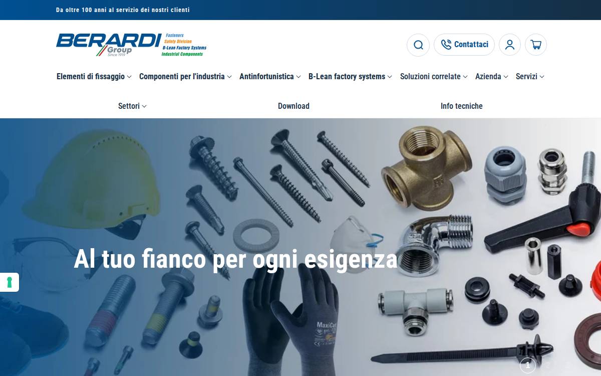 Berardi website preview