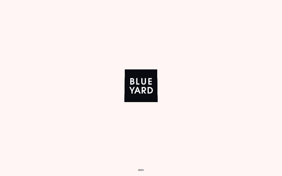 Blue Yard website preview