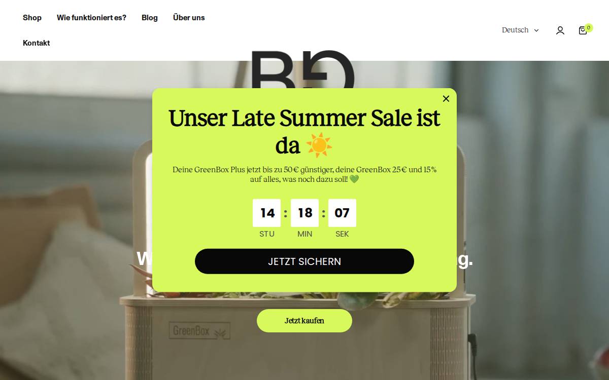 Berlingreen website preview