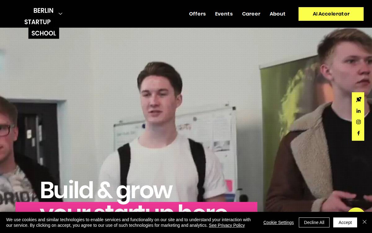 Berlinstartupschool website preview