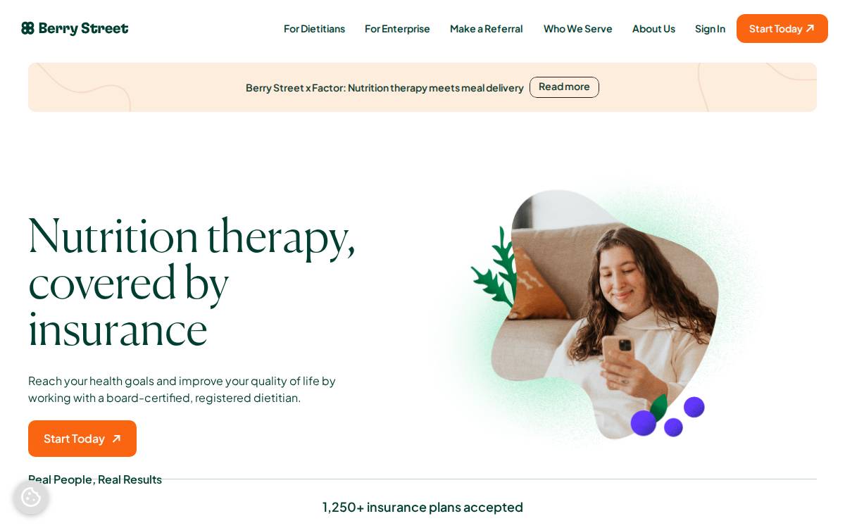 Berry Street website preview