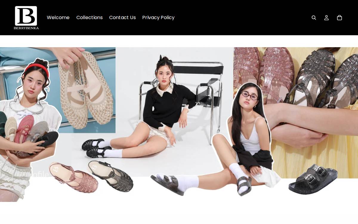 Berrybenka website preview