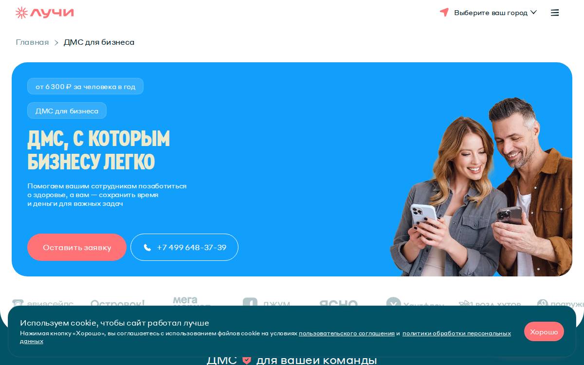 BestDoctor website preview