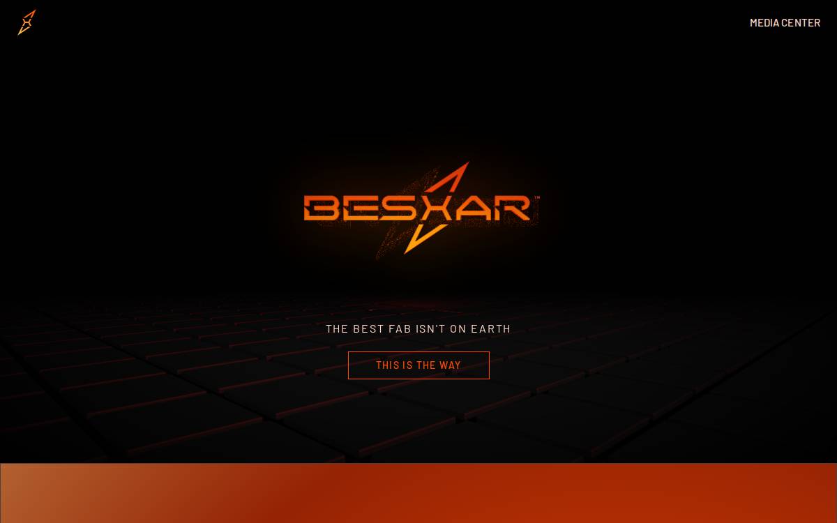 Besxar website preview