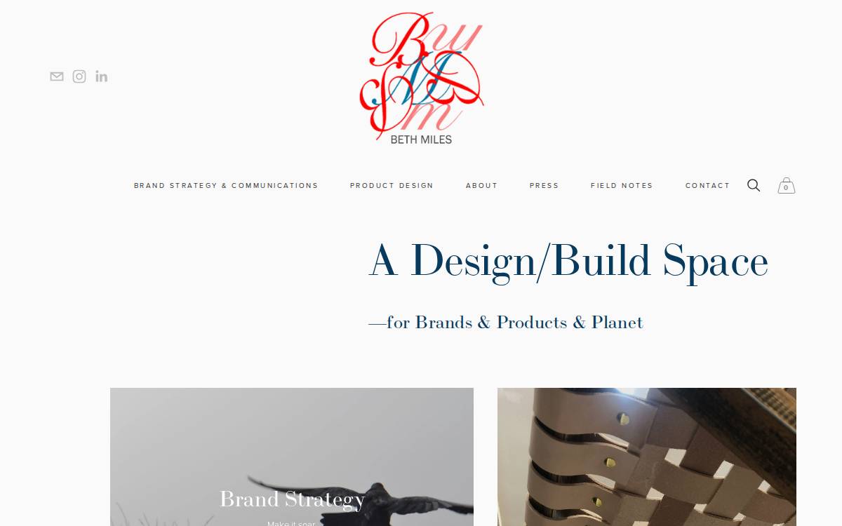 Bethmiles website preview