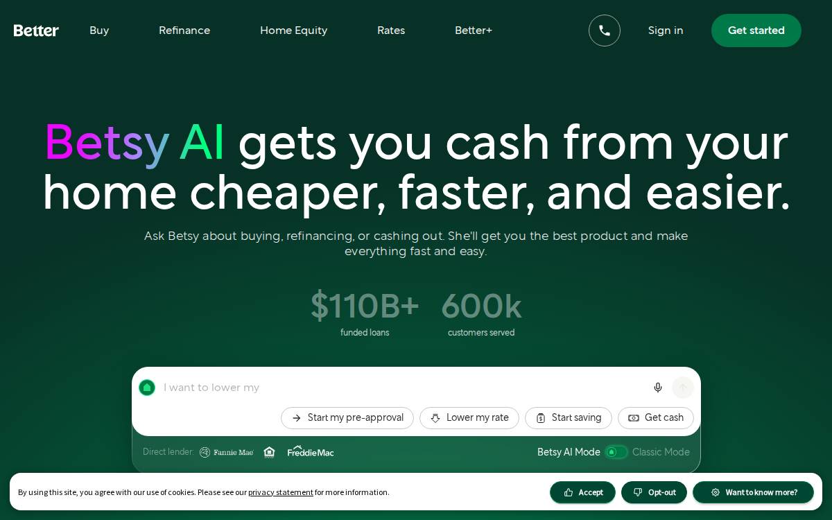 Better website preview