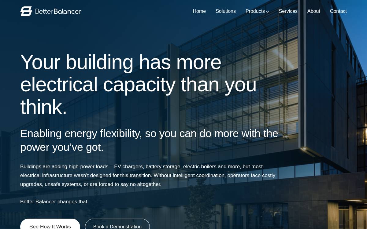 Better Balancer website preview