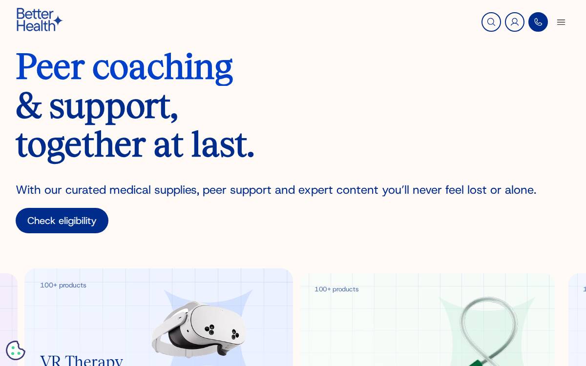 Better Health website preview