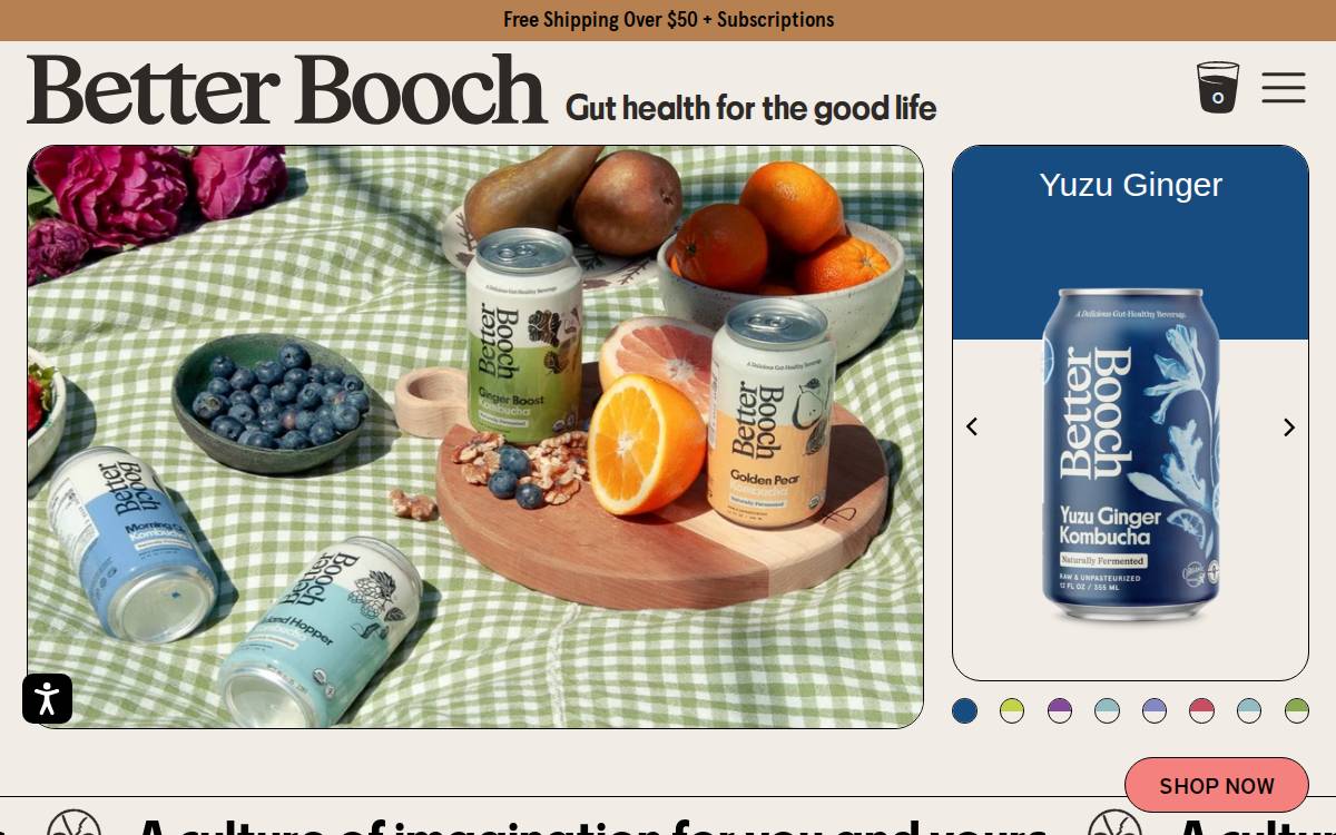 Better Booch website preview