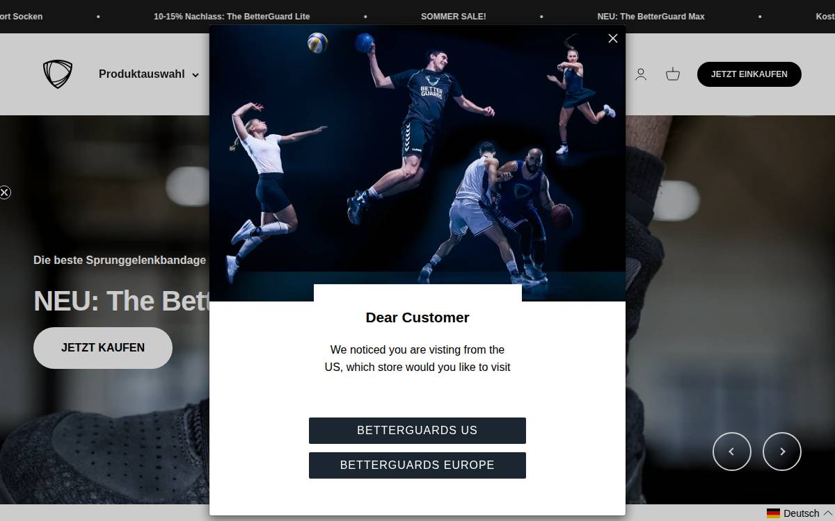 Betterguards Technology GmbH website preview