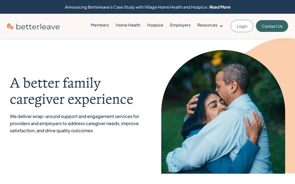 Betterleave website preview