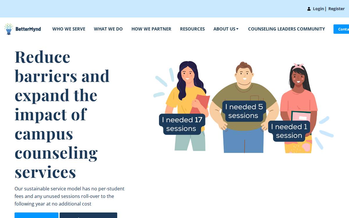 Bettermynd website preview