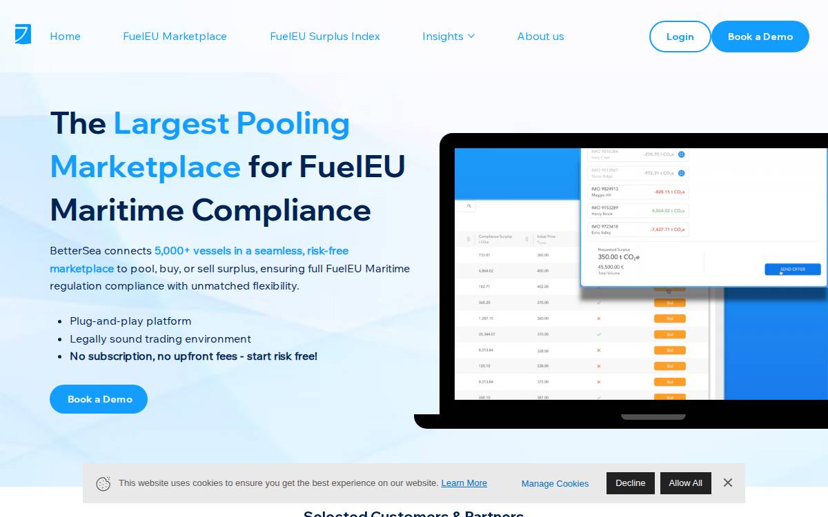 Bettersea website preview