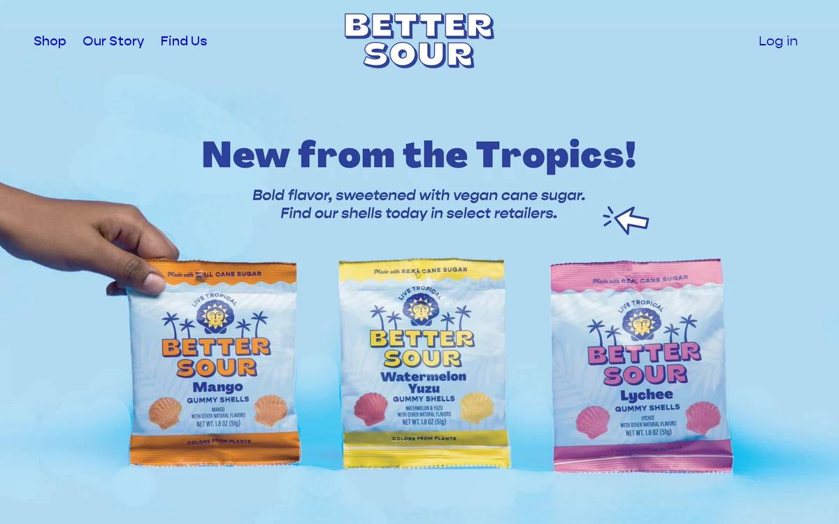 Better Sour website preview