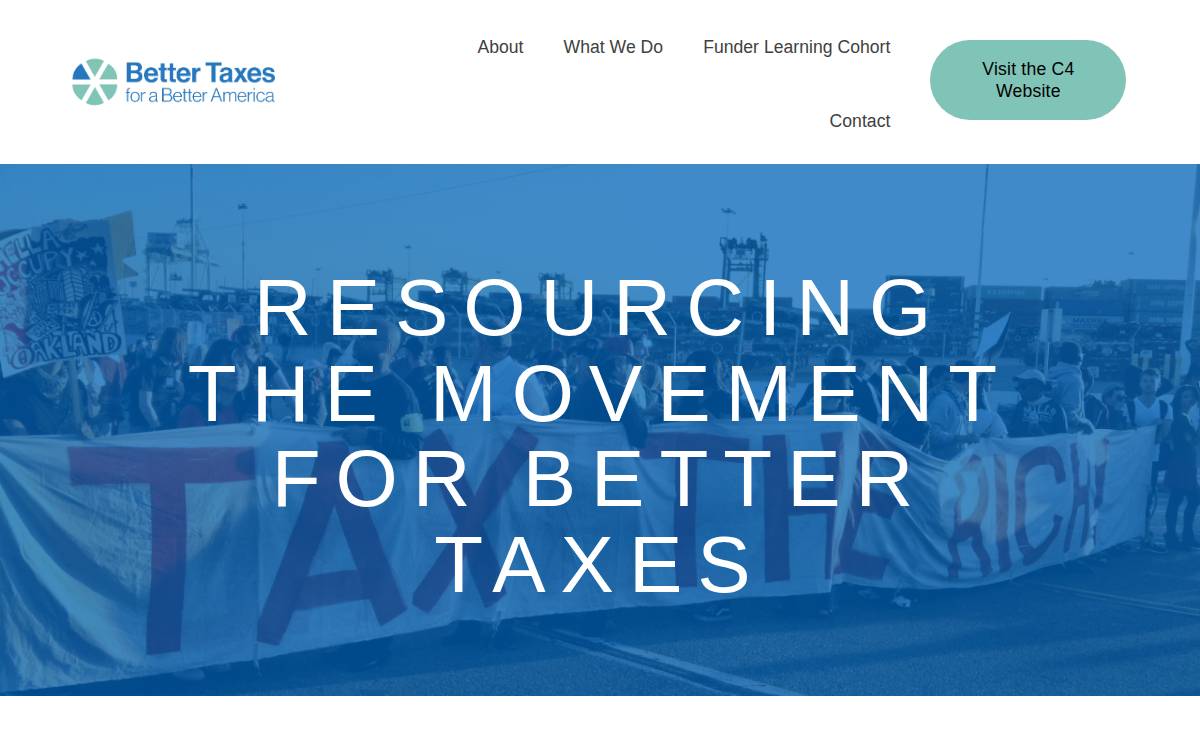 Bettertaxes website preview