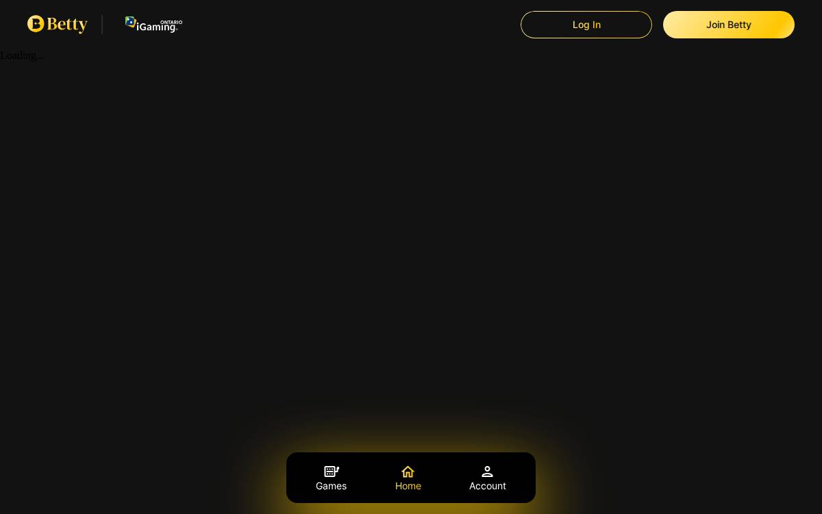 Betty website preview