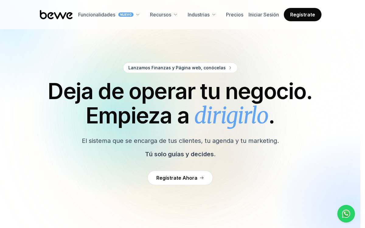 Bewe website preview