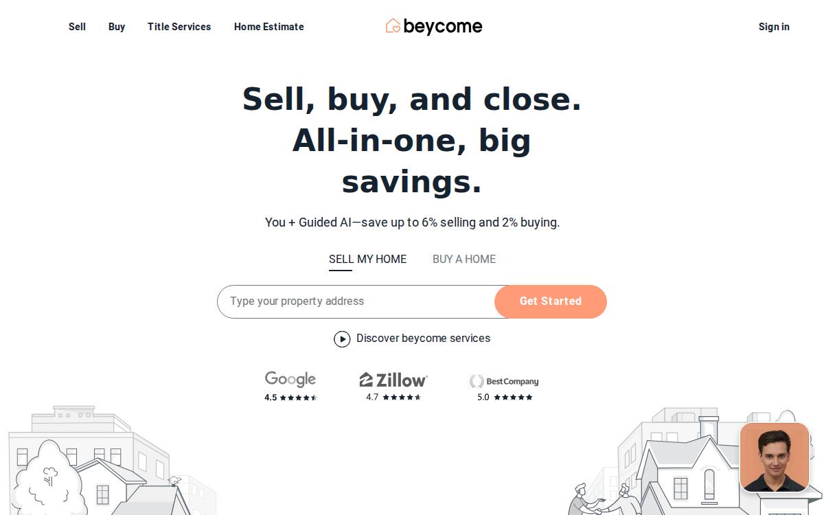 Beycome website preview