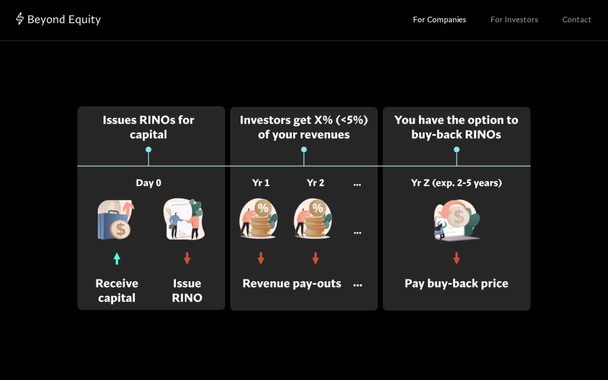Beyond Equity website preview