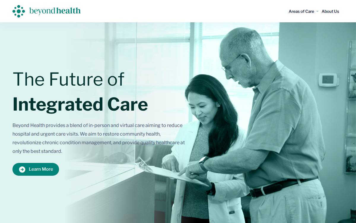 Beyond Health Group website preview