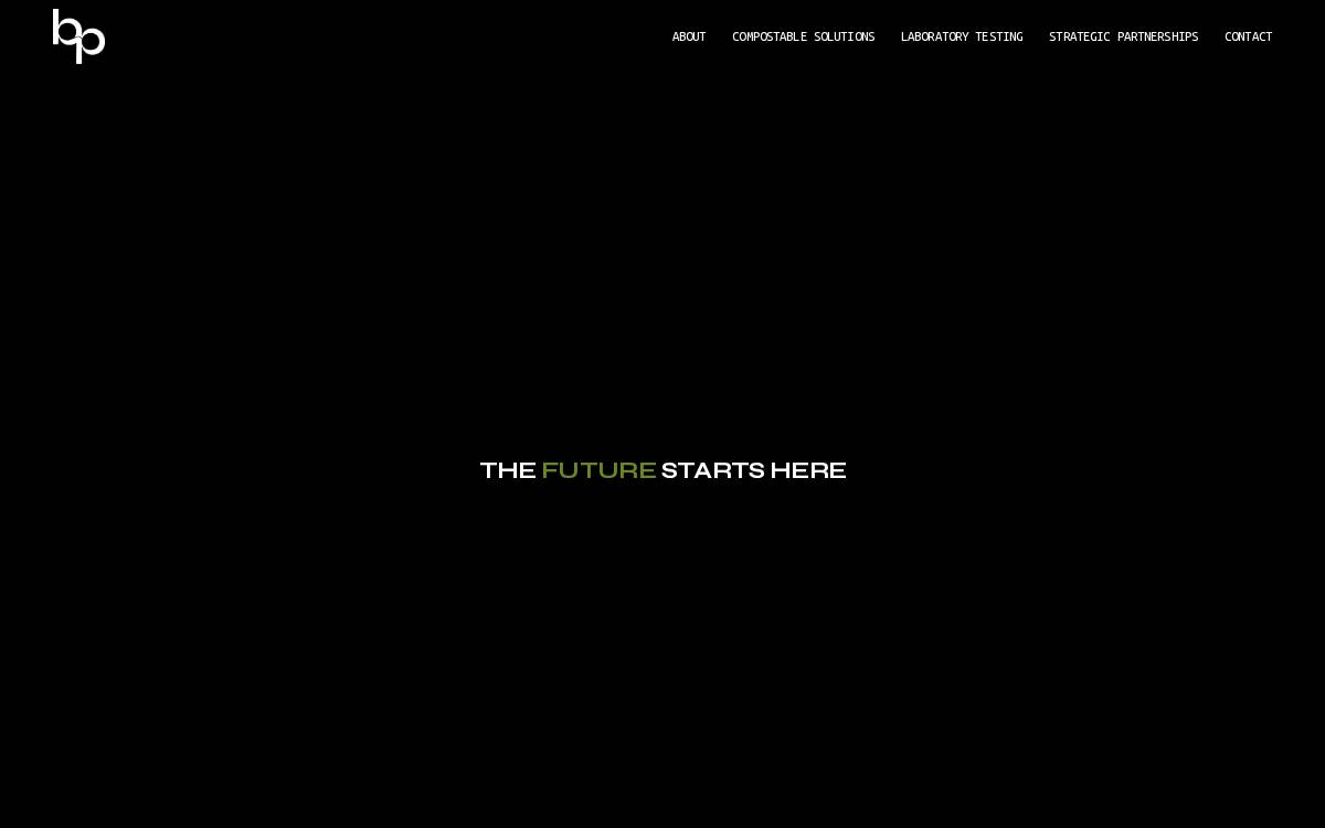 Beyond Plastic website preview