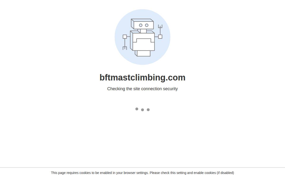 BFT Mastclimbing website preview