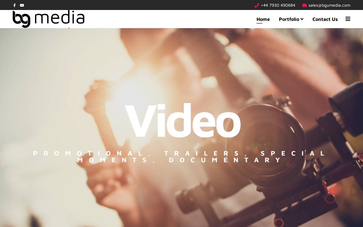 Bgumedia website preview