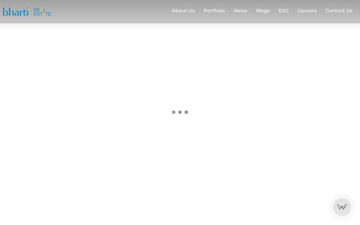 Bharti Real Estate website preview