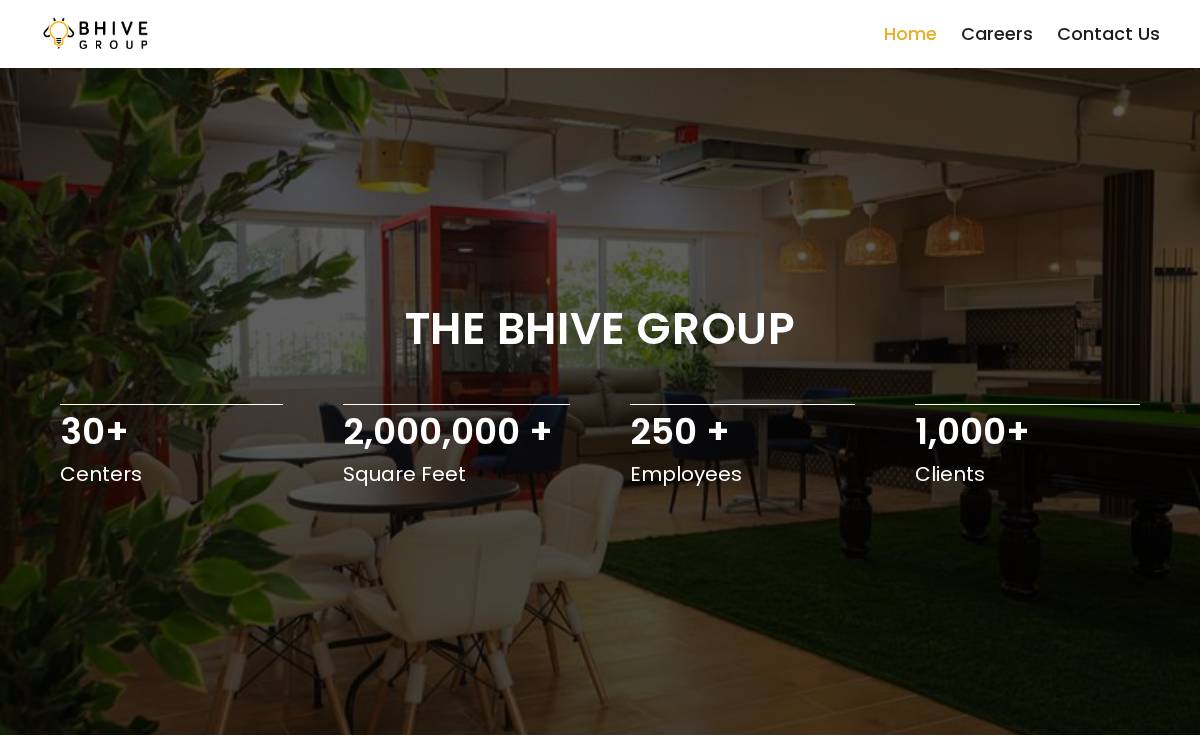 BHIVE website preview