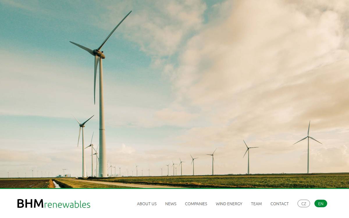Bhmrenewables website preview