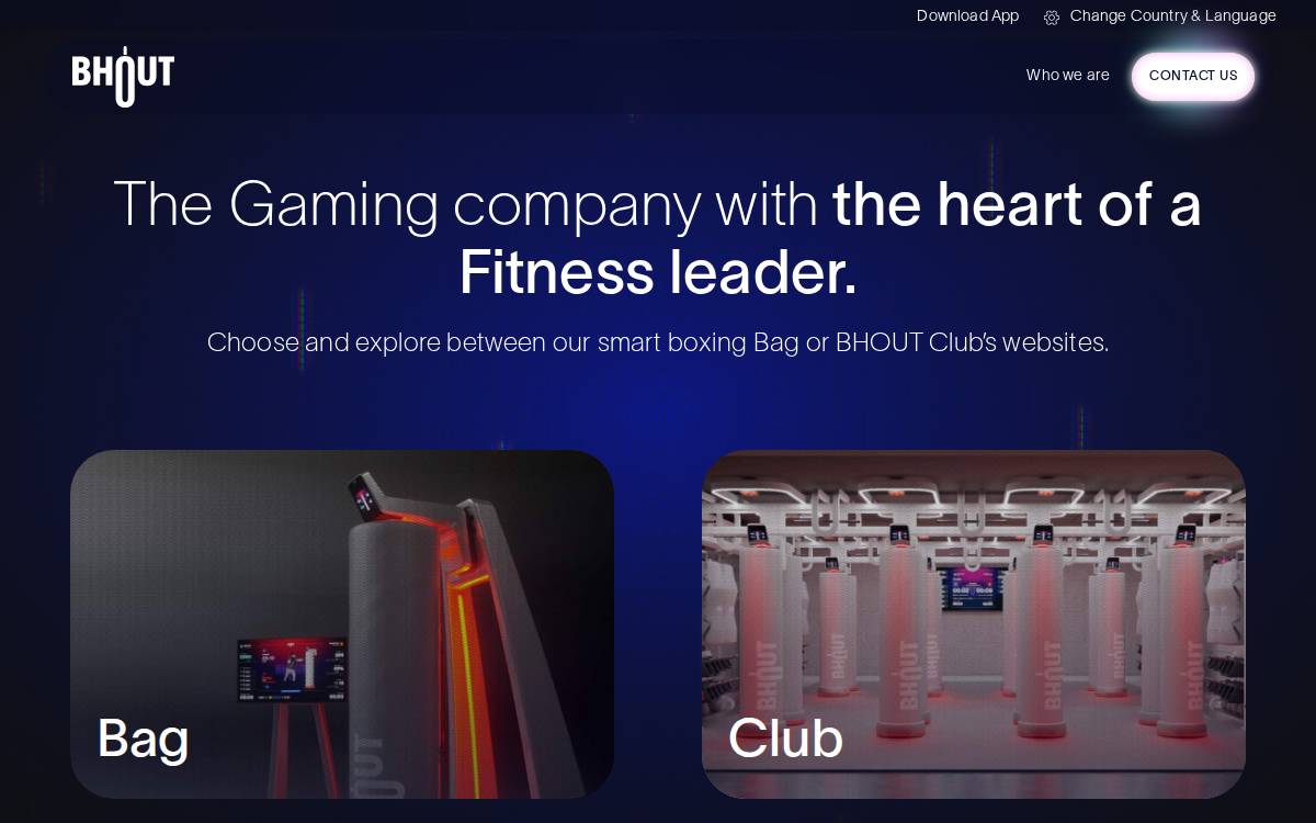 BHOUT website preview