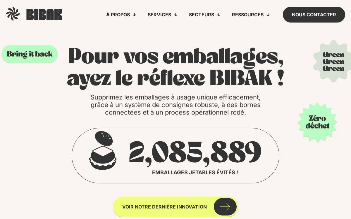 Bibak website preview