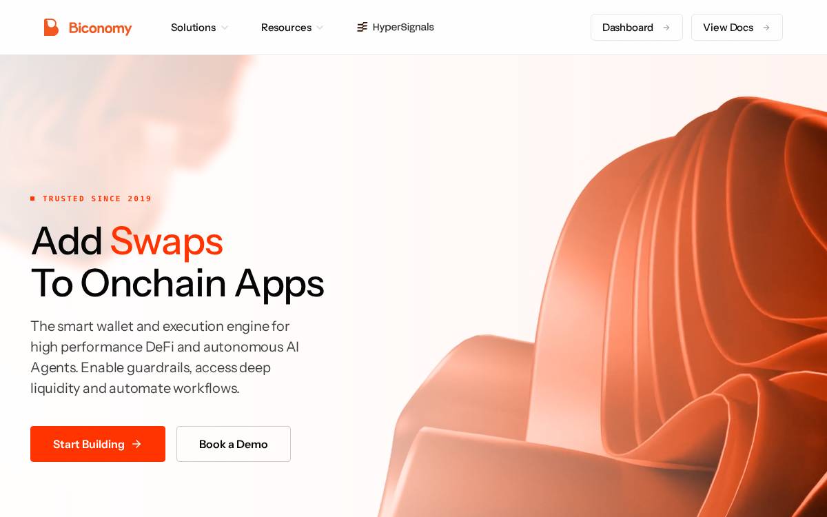 Biconomy website preview