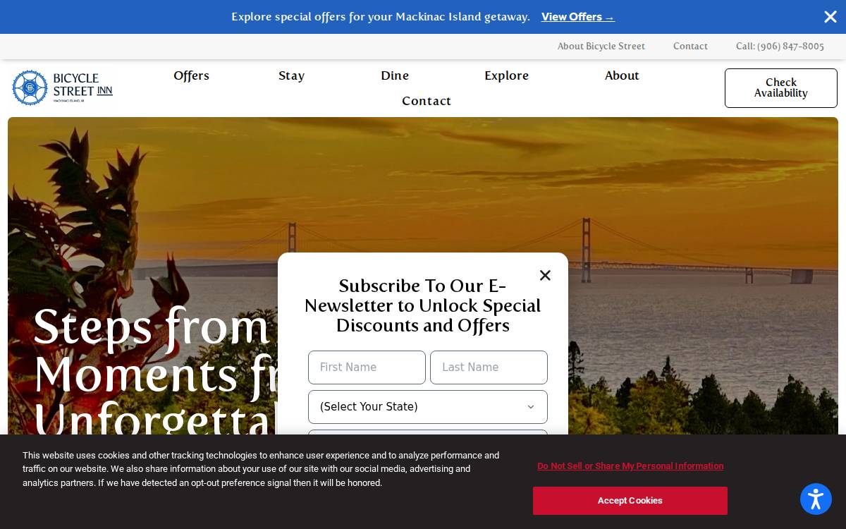 Bicyclestreet website preview
