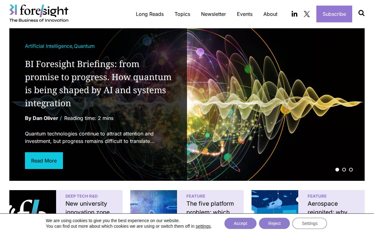 Biforesight website preview