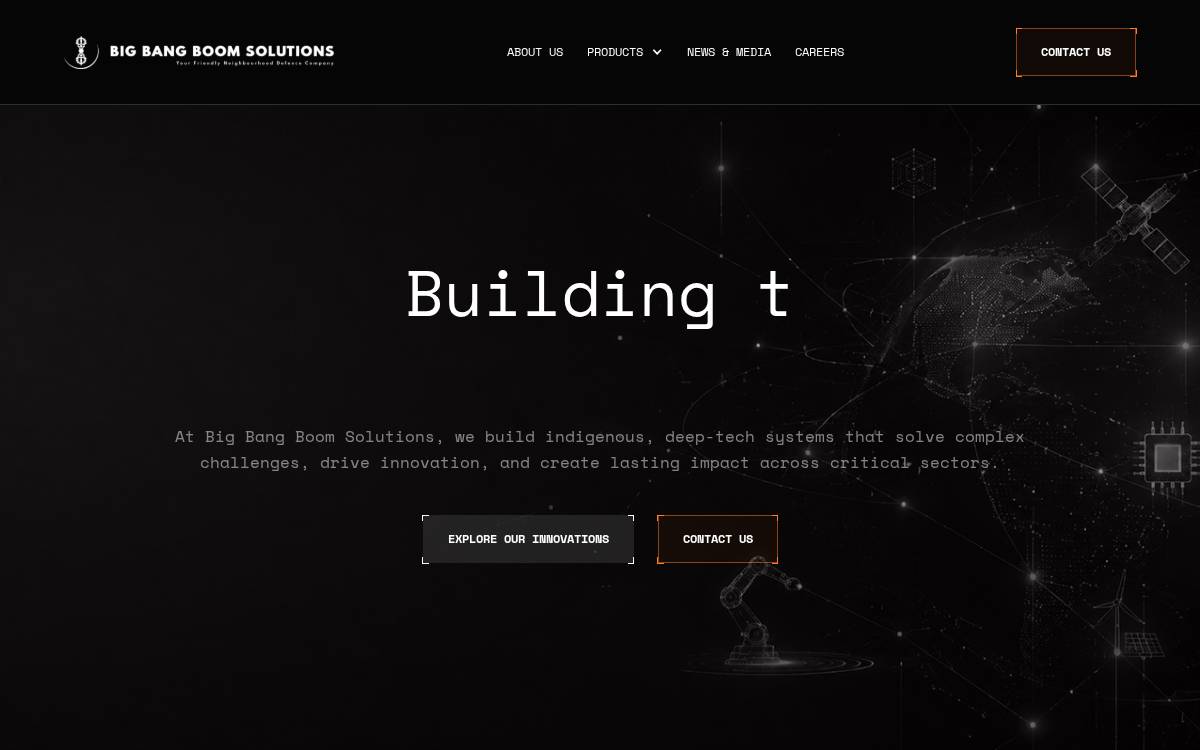 Big Bang Boom Solutions website preview
