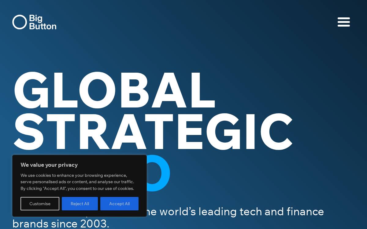 Bigbutton website preview