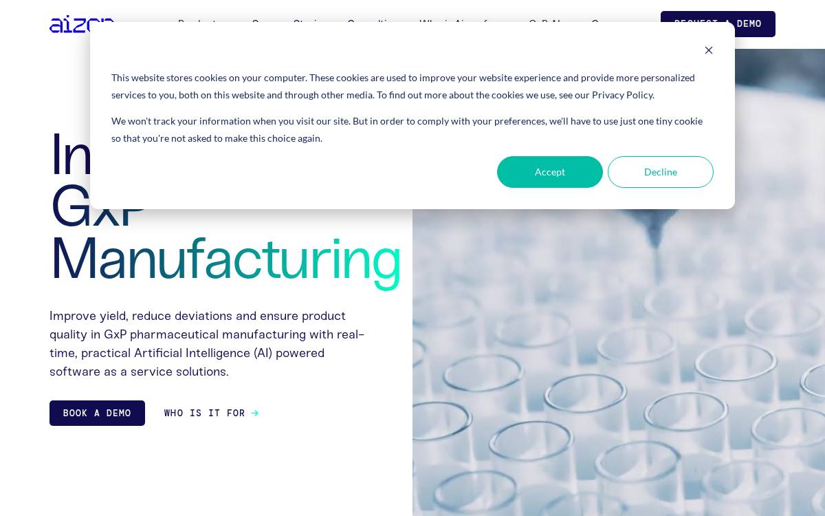 Bigfinite website preview