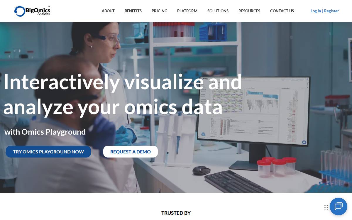 BigOmics website preview