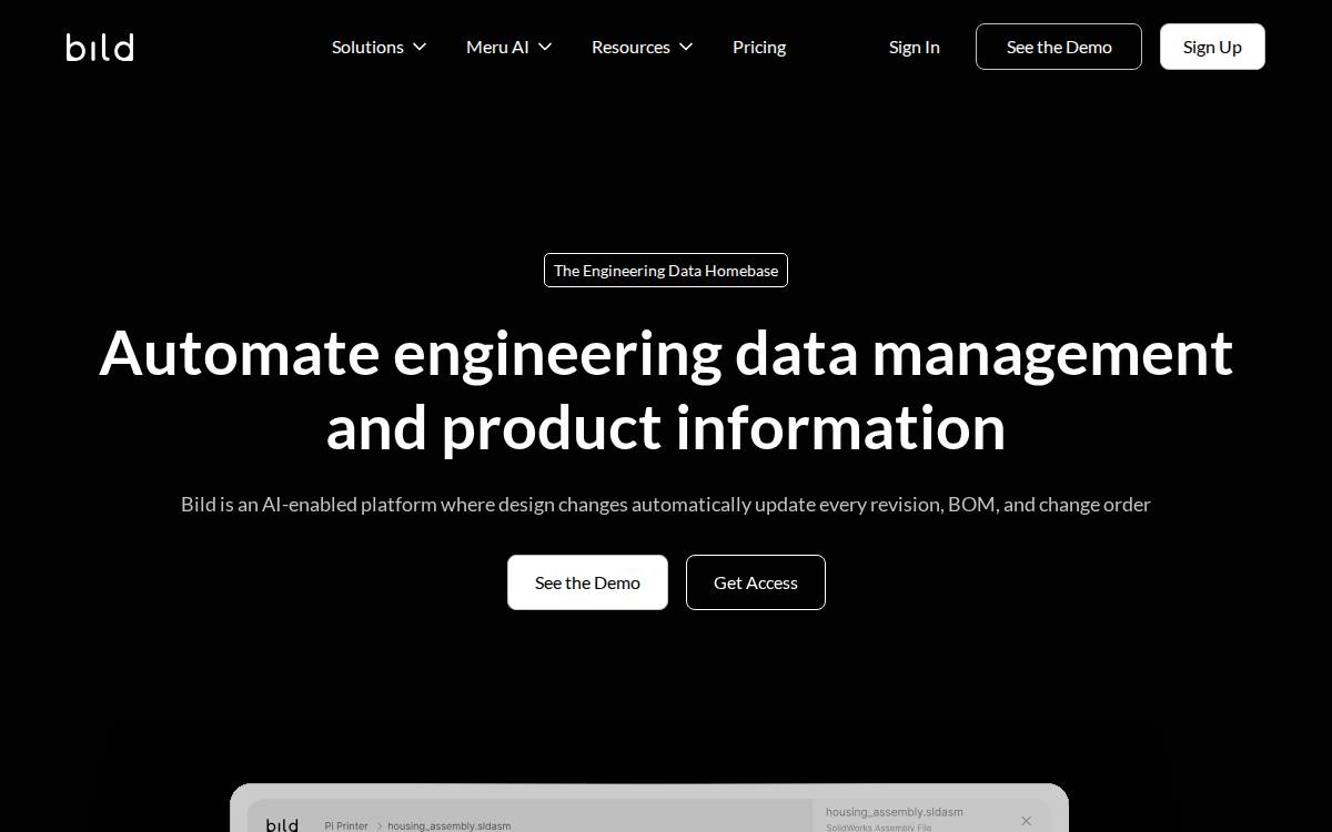 Bild website preview
