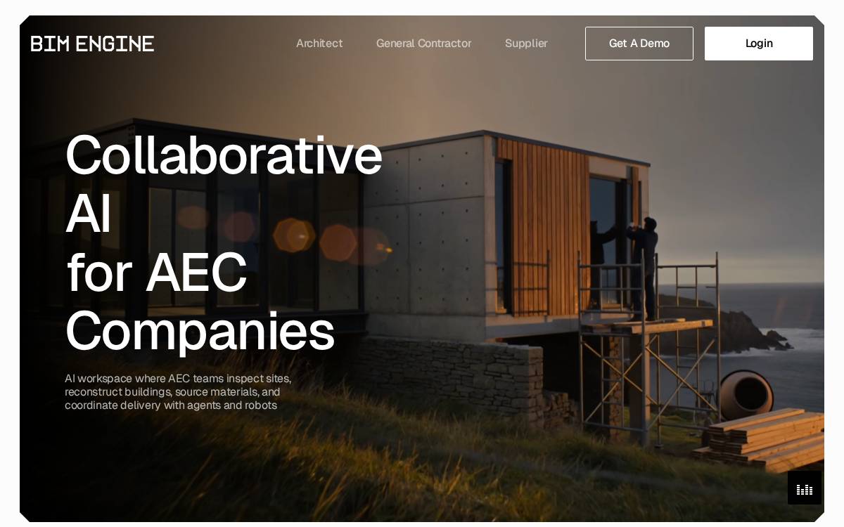 BIM Engine website preview