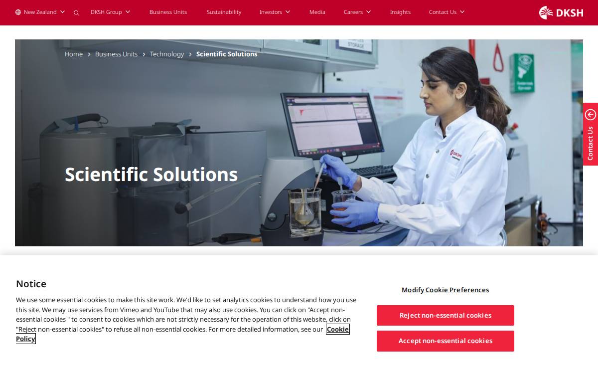 Bio Strategy website preview