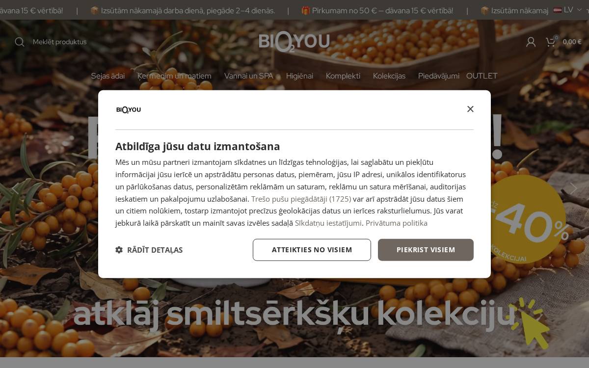 Bio2You website preview