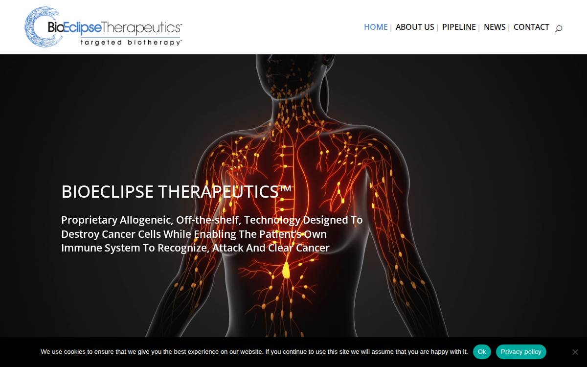 Bioeclipse website preview