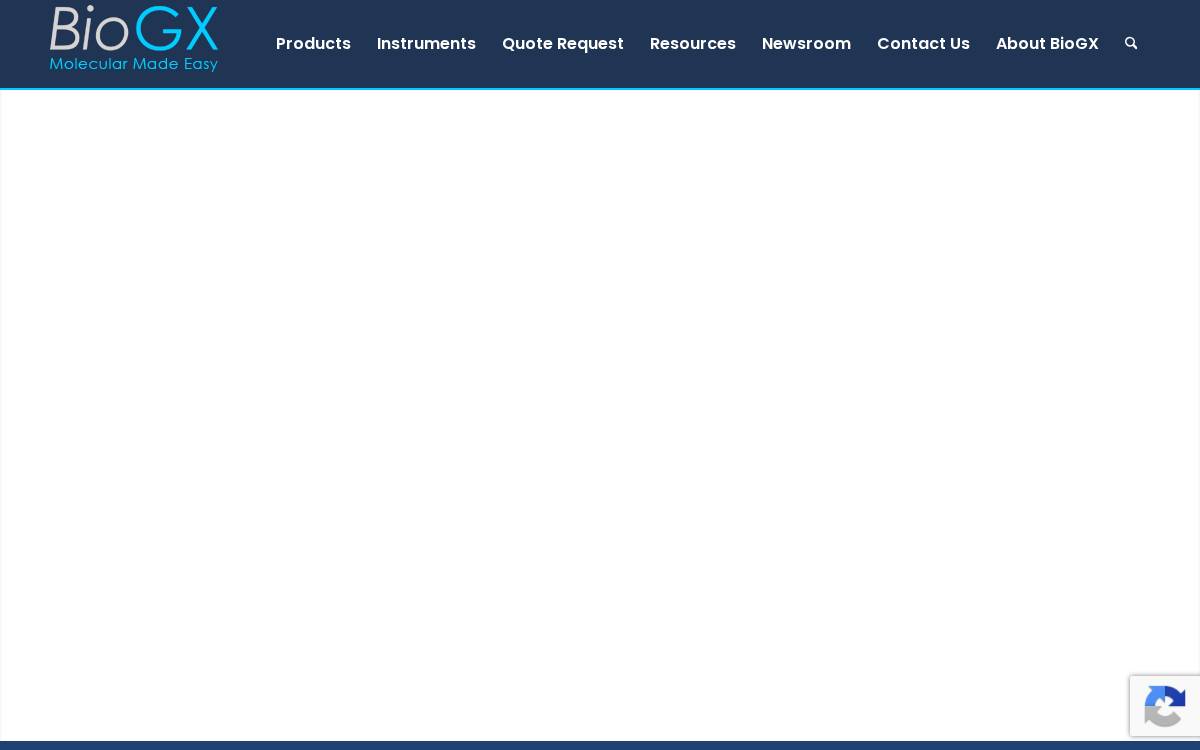BioGX website preview