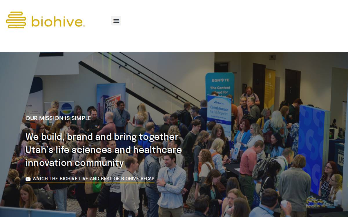Biohive website preview