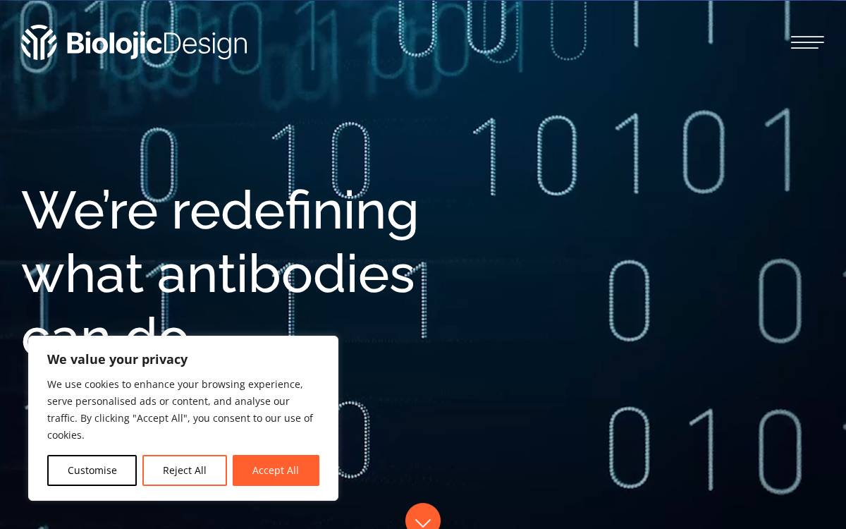 Biolojic Design website preview